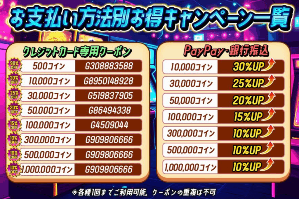 オリパVictoryのクーポンコード