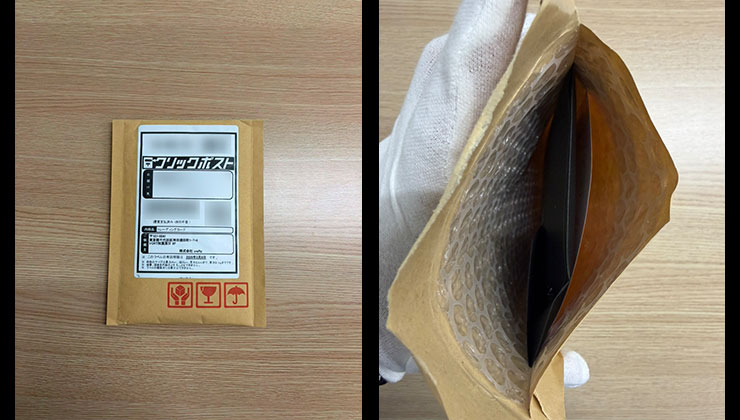 アイリストレカから届いたカード